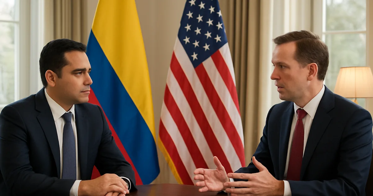 De la Espriella trabajando en acciones diplomáticas para fortalecer las relaciones entre Colombia y Estados Unidos