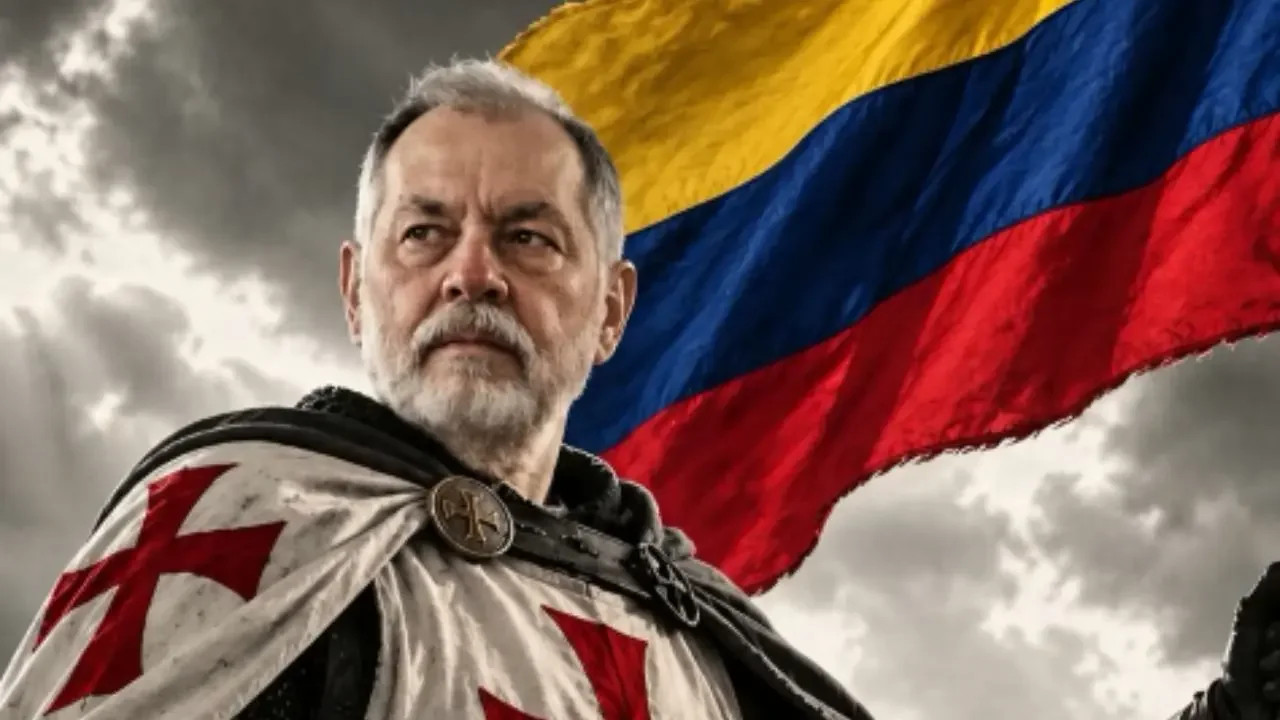 Carlos Suárez junto al nuevo ministro del Interior, Alejandro Ordóñez, en una de las imágenes compartidas en redes sociales.