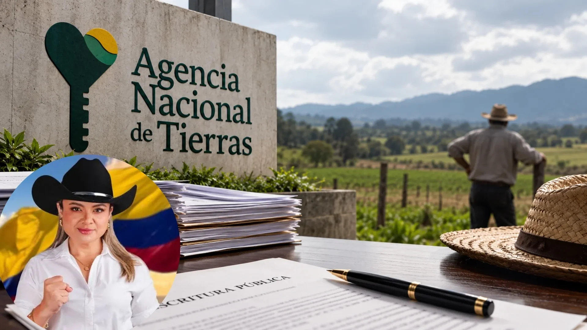 Lina María Garrido, directora de la Agencia Nacional de Tierras, en pronunciamiento sobre la compra de predios en Colombia.