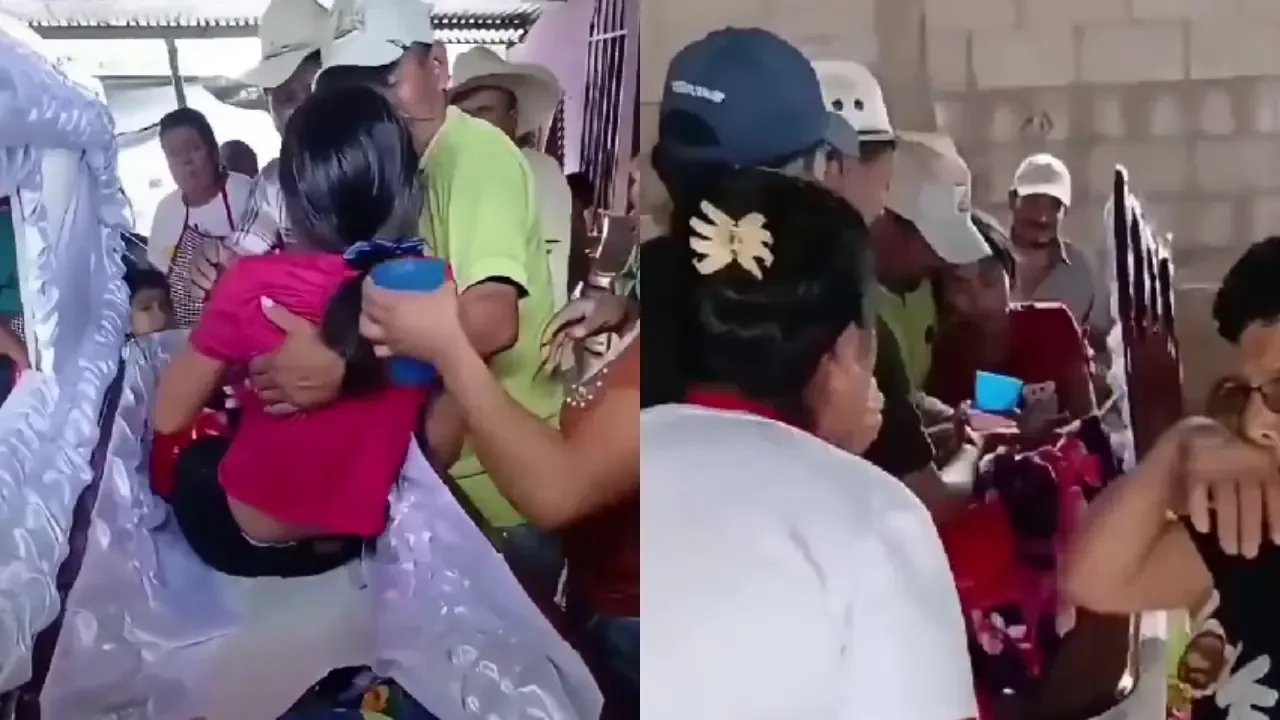 Adolescente que despertó dentro de un ataúd durante su velorio en el departamento de Quiché, Guatemala.