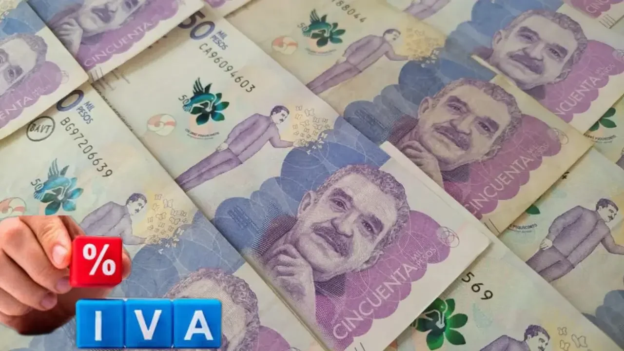Bolsas de compras, dispositivos electrónicos y alimentos sobre una mesa, ilustrando los cambios en el IVA.