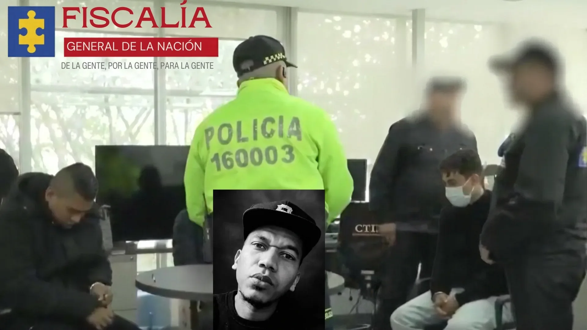 Fachada de una sede de la Fiscalía General de la Nación en Colombia
