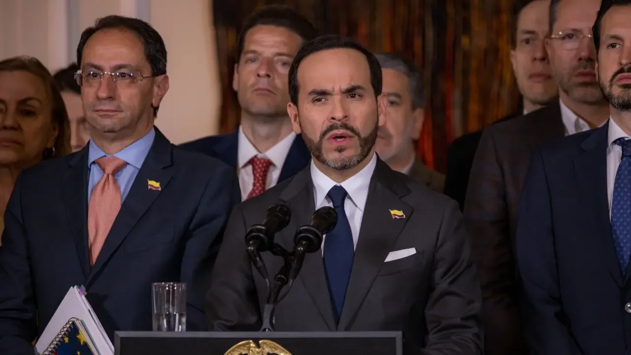 Estudio de televisión desde donde se transmiten las alocuciones presidenciales en Colombia.