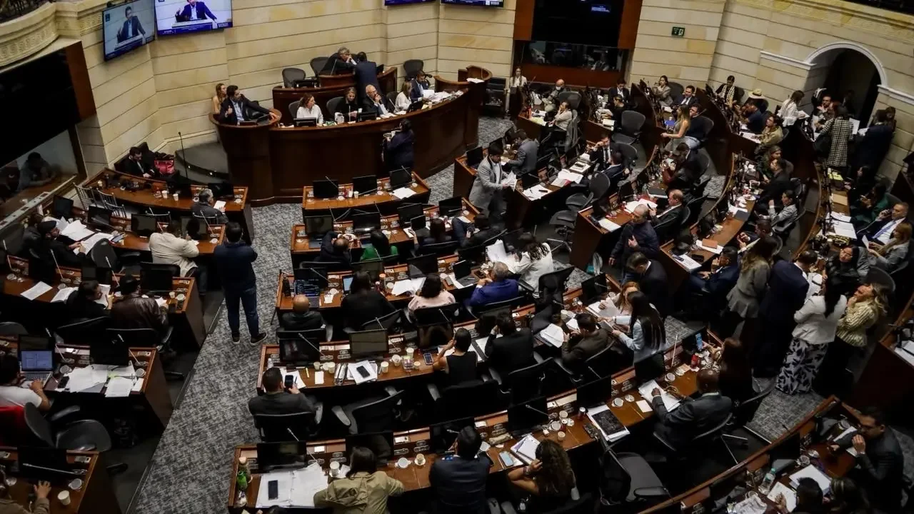 Salón elíptico del Congreso de la República de Colombia en Bogotá