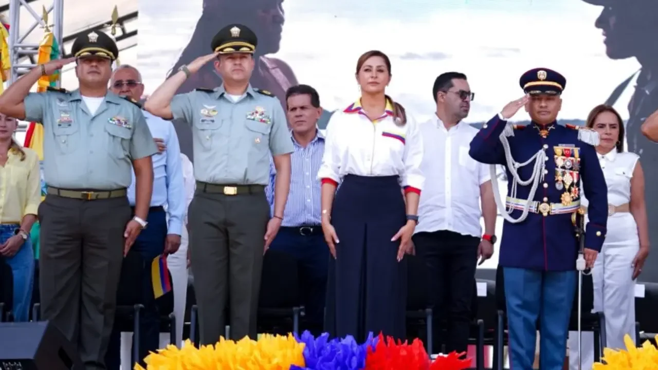 Adriana Magali Matiz, gobernadora del Tolima, en declaraciones sobre la situación de seguridad en el departamento