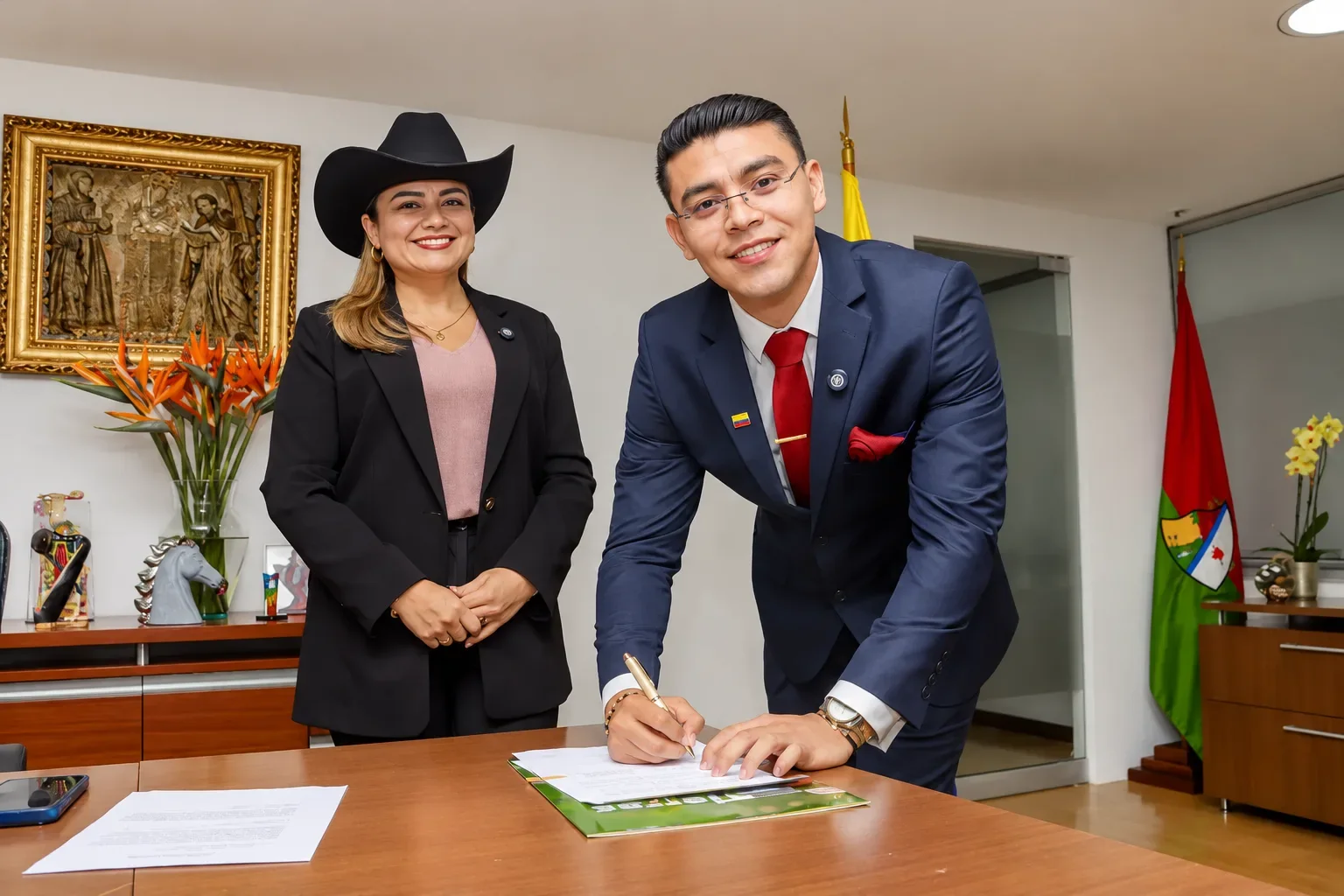 Documentos y soportes académicos del jefe de Planeación de la Agencia Nacional de Tierras, Camilo Andrés Salazar.