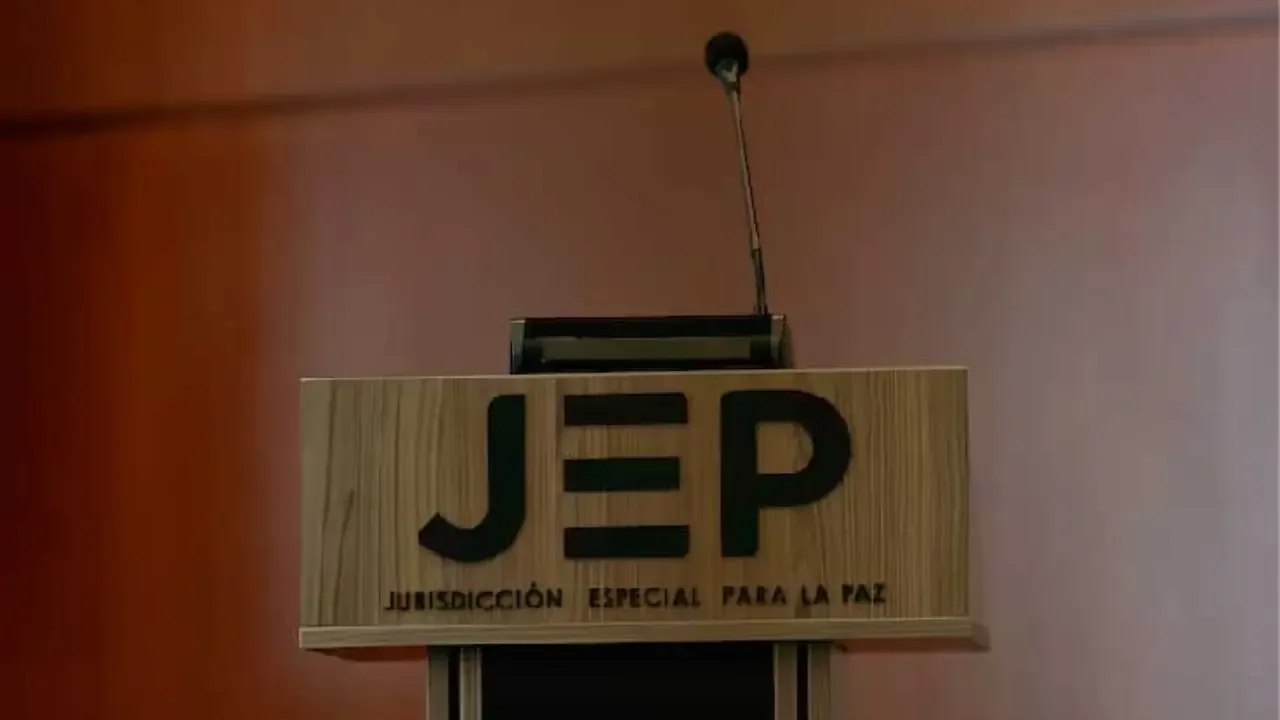 Fachada de la Jurisdicción Especial para la Paz (JEP) en Bogotá